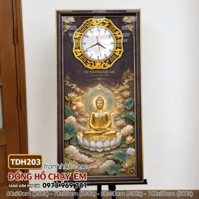 Tranh Đồng Hồ treo tường TDH203