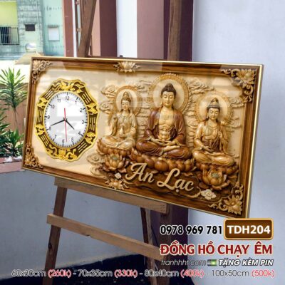 Tranh Đồng Hồ treo tường TDH204