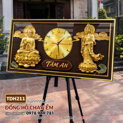 Tranh Đồng Hồ treo tường TDH211