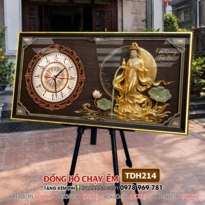 Tranh Đồng Hồ treo tường TDH214