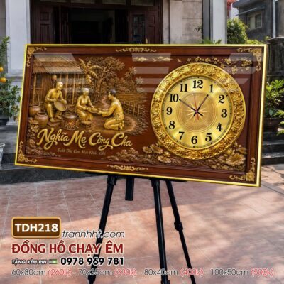 Tranh Đồng Hồ treo tường TDH218