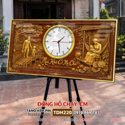 Tranh Đồng Hồ treo tường TDH220