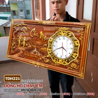 Tranh Đồng Hồ treo tường TDH221