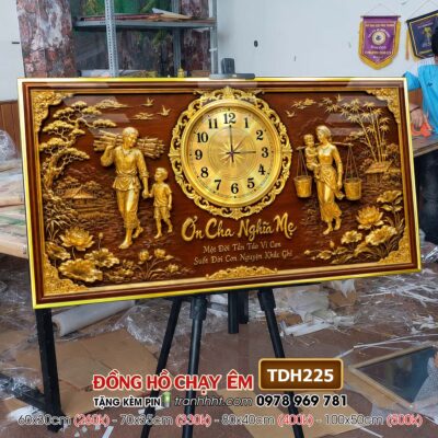 Tranh Đồng Hồ treo tường TDH225