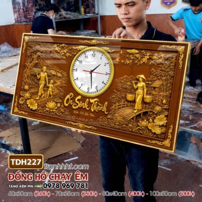 Tranh Đồng Hồ treo tường TDH227