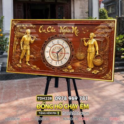 Tranh Đồng Hồ treo tường TDH228