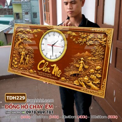 Tranh Đồng Hồ treo tường TDH229