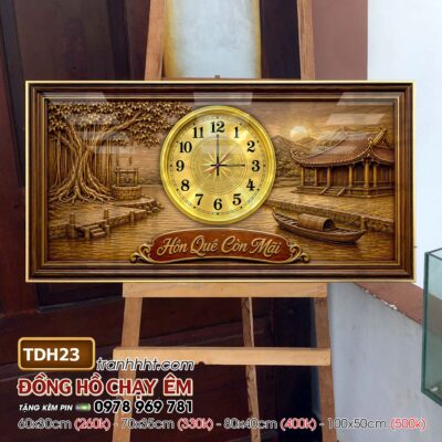 Tranh Đồng Hồ treo tường TDH23