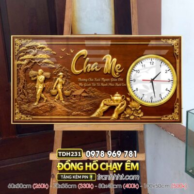 Tranh Đồng Hồ treo tường TDH231