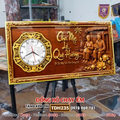 Tranh Đồng Hồ treo tường TDH235