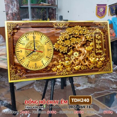 Tranh Đồng Hồ treo tường TDH240