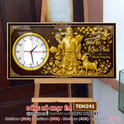 Tranh Đồng Hồ treo tường TDH241