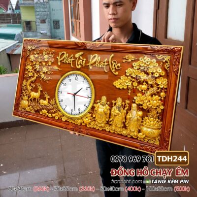 Tranh Đồng Hồ treo tường TDH244