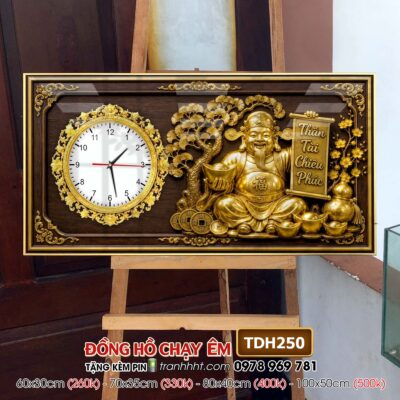 Tranh Đồng Hồ treo tường TDH250