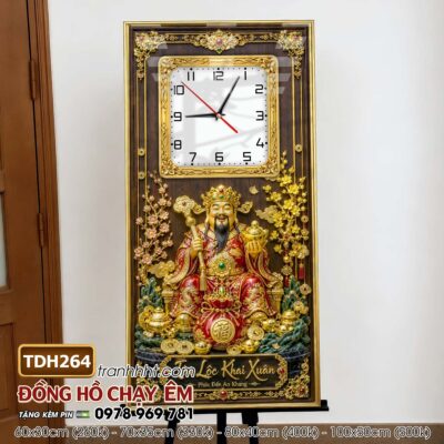 Tranh Đồng Hồ treo tường TDH264