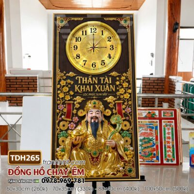 Tranh Đồng Hồ treo tường TDH265