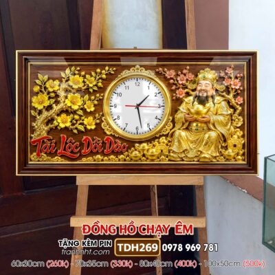 Tranh Đồng Hồ treo tường TDH269