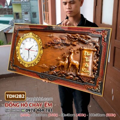 Tranh Đồng Hồ treo tường TDH282