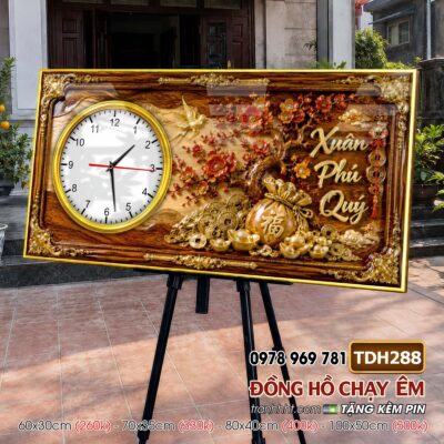 Tranh Đồng Hồ treo tường TDH288