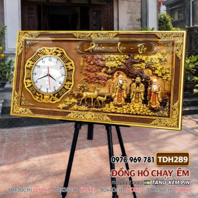 Tranh Đồng Hồ treo tường TDH289