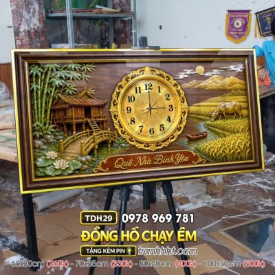 Tranh Đồng Hồ treo tường TDH29