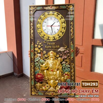 Tranh Đồng Hồ treo tường TDH293