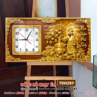 Tranh Đồng Hồ treo tường TDH297