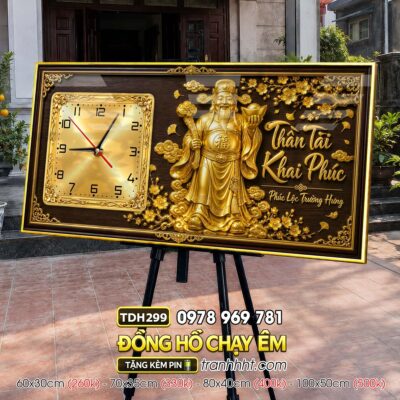 Tranh Đồng Hồ treo tường TDH299