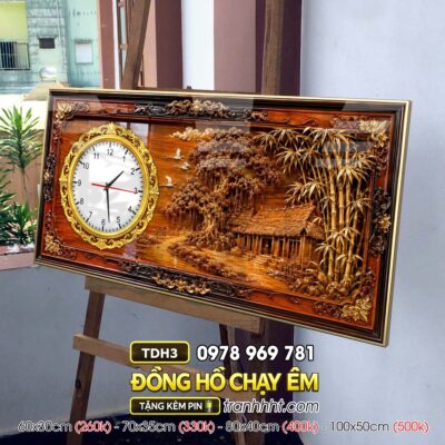 Tranh Đồng Hồ treo tường TDH3