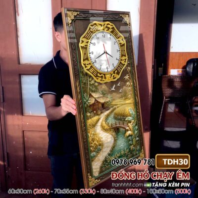 Tranh Đồng Hồ treo tường TDH30