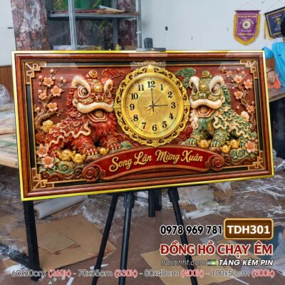 Tranh Đồng Hồ treo tường TDH301
