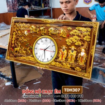 Tranh Đồng Hồ treo tường TDH307