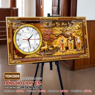 Tranh Đồng Hồ treo tường TDH309