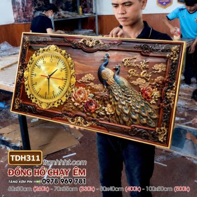 Tranh Đồng Hồ treo tường TDH311