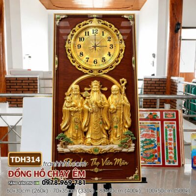 Tranh Đồng Hồ treo tường TDH314