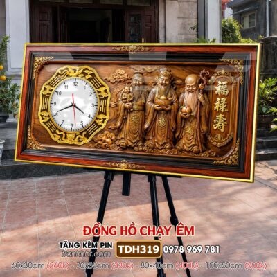 Tranh Đồng Hồ treo tường TDH319