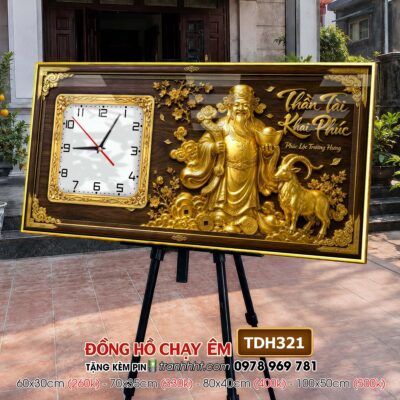 Tranh Đồng Hồ treo tường TDH321
