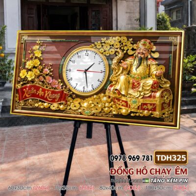 Tranh Đồng Hồ treo tường TDH325