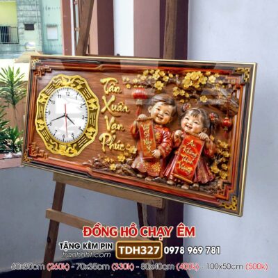 Tranh Đồng Hồ treo tường TDH327