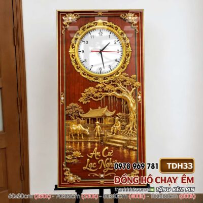 Tranh Đồng Hồ treo tường TDH33