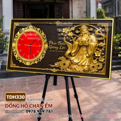 Tranh Đồng Hồ treo tường TDH330