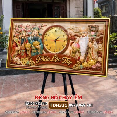 Tranh Đồng Hồ treo tường TDH331