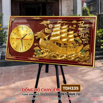 Tranh Đồng Hồ treo tường TDH335