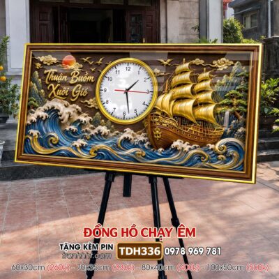 Tranh Đồng Hồ treo tường TDH336