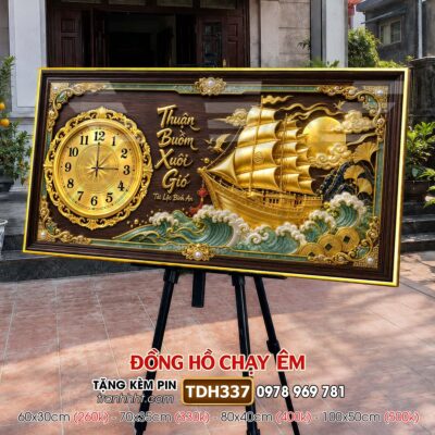 Tranh Đồng Hồ treo tường TDH337