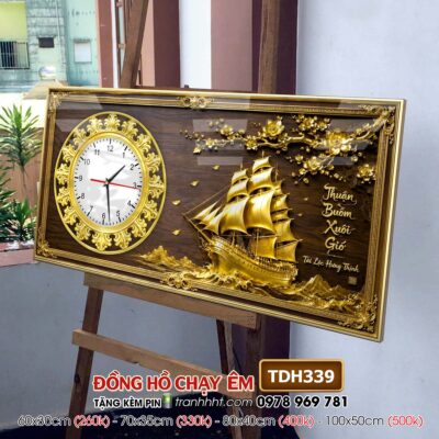 Tranh Đồng Hồ treo tường TDH339