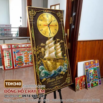 Tranh Đồng Hồ treo tường TDH340