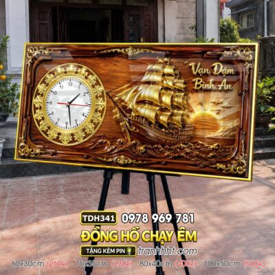 Tranh Đồng Hồ treo tường TDH341