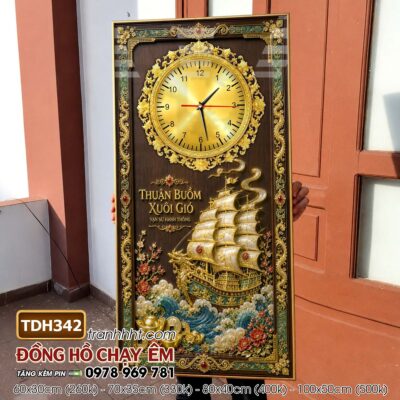 Tranh Đồng Hồ treo tường TDH342