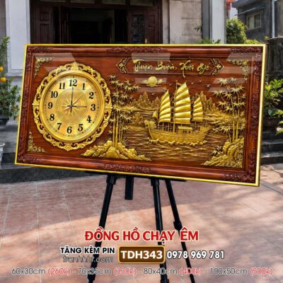 Tranh Đồng Hồ treo tường TDH343